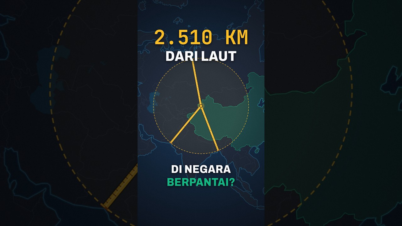 Negara Ini Harus Menyeberang 2 Perbatasan Cuma Buat Lihat Laut