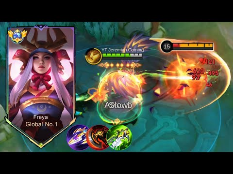 NEW BUILD & EMBLEM SET FOR KILL ENEMIES!!! ( MUST TRY ) FREYA BEST BUILD 2026 - MLBB