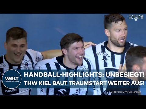 Video Thumbnail: HANDBALL: Weiter ungeschlagen! THW Kiel feiert dritten Sieg im dritten Spiel | Highlights #hbl