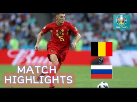 Belgium v Russia || Euro Cup 2021 || Match Highlights