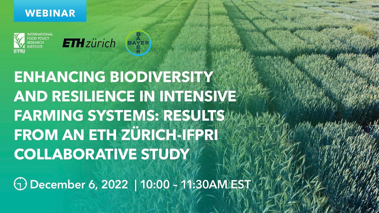 Webinar | Enhancing Biodiversity and Resilience in Intensive Farming Systems