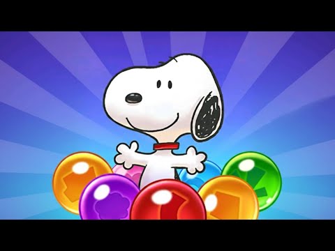 Bubble Shooter - Snoopy POP - Gameplay (by Jam City)