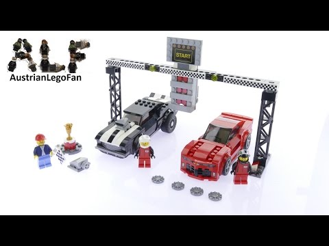 Vidéo LEGO Speed Champions 75874 :  La course des Chevrolet Camaro