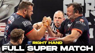 DEVON LARRATT VS ALEX KURDECHA RIGHT HAND FULL MATCH | STRONGEST ARM ON EARTH EVW 19