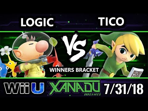 S@X 261 Smash 4 - VGBC | Logic (Olimar) Vs. Tico (Toon Link) - Wii U Winners Bracket