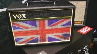 Video thumbnail for VOX Pathfinder 10 Union Jack Black - Musikmesse 2016 by Musiker TV