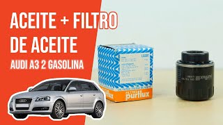 Youtube thumbnail of video "Cambio de aceite y de filtro de aceite Audi A3 2 1.2 TFSI 🛢"