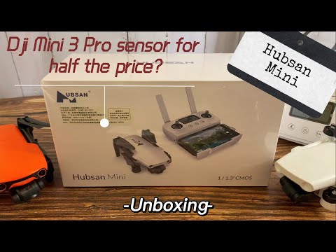 The Unboxing of NEW Hubsan Mini Drone, same Camera Sensor for Half the price of Dji Mini 3 Pro?