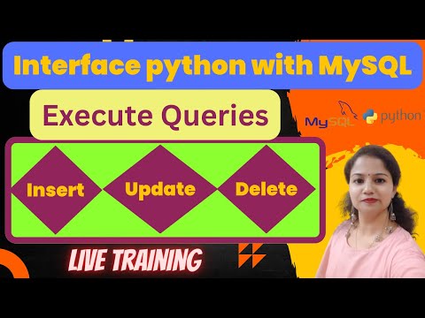 Executing Insert Update Delete Queries Using Cursor Interface Python With Mysql Class 12
