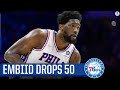 Joel Embiid scores 50 POINTS in 27 MINUTES against the Magic! | CBS Sports HQ