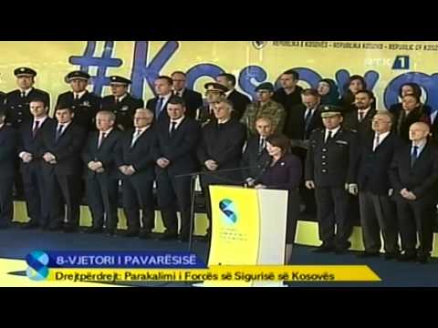 Kosova 8 vjet e pavarur, Jahjaga: S’mund të ndryshojmë duke sfiduar institucionet e shtetit