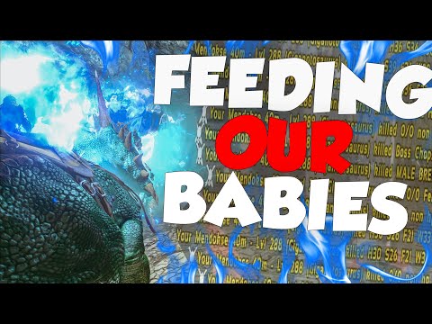 Meatrunning Our Enemies Breeder Cave - ARK Survival Evolved