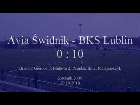 Młodzicy starsi (2006) Avia Świdnik - BKS Lublin