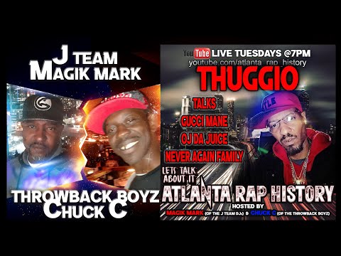 Thuggio213 Atlanta Rap History interview talks Gucci Mane, OJ da Juice, Never Again Family and more