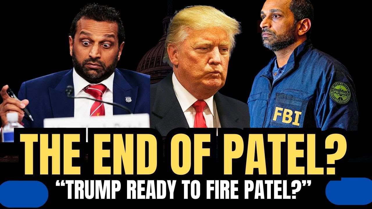 EXPOSED TRUMP CONSIDERS FIRING KASH PATEL After Explosive Misconduct Reports