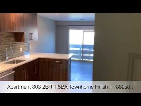 Avalon Santa Monica - Virtual Tour | 2 Bed 1.5 Bath Townhome | 882 sqft | Unit 303 | Finish II