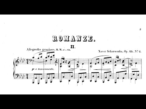 Xaver Scharwenka - Romanze, Op.25/2