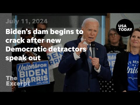Biden's dam begins to crack after new Democratic detractors speak out The Excerpt