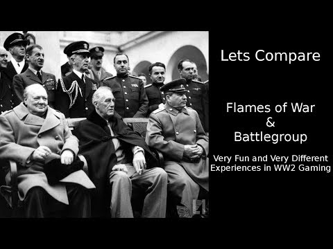 Battlegroup & Flames of War - A Comparison of Two Gaming Systems