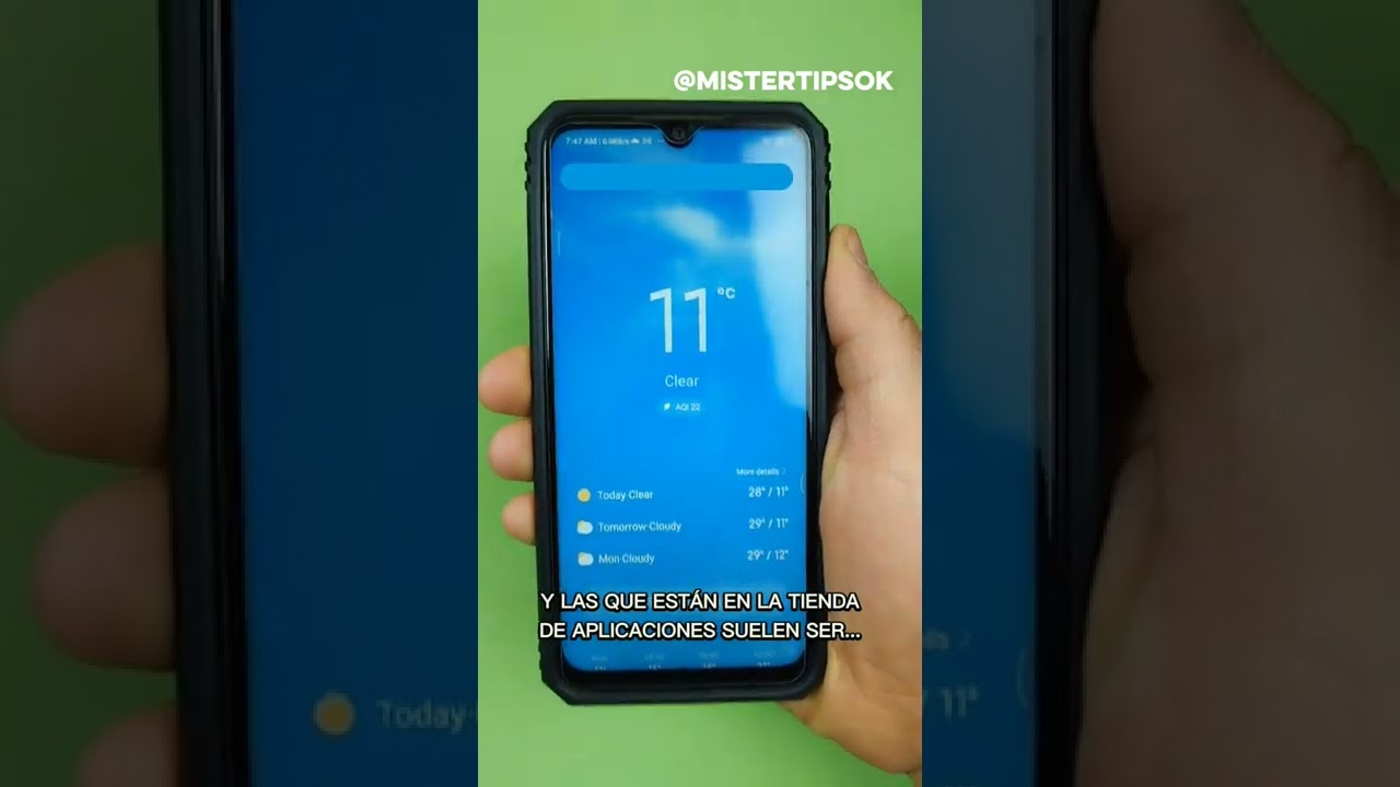 🌤️ The BEST WEATHER APP (not an app) | How to download Google Weather? #MisterTips