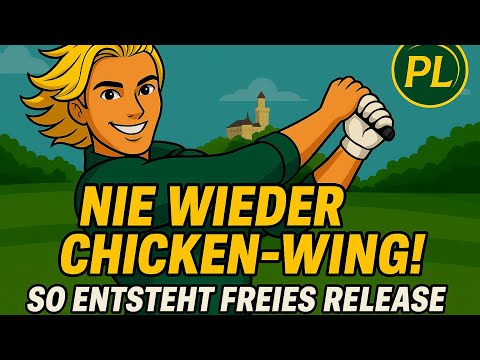 No more chicken wings! 💥 This is how you create a free release in your golf swing! #golftechnique