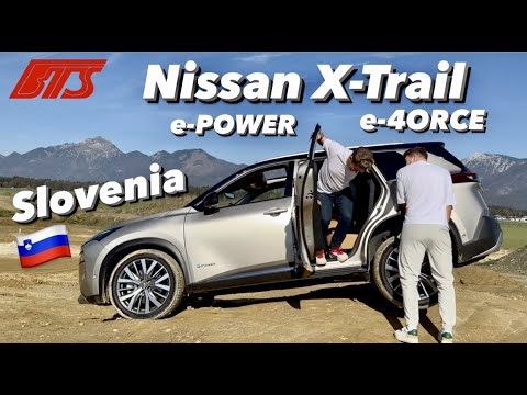 NEW Nissan X-Trail Put To The TEST in Slovenia. ON & OFF ROAD!!!