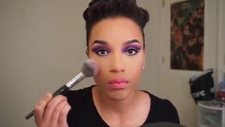 Prince Tribute (Purple Rain inspired makeup tutorial)