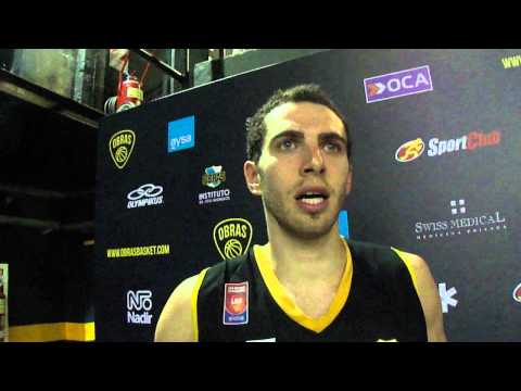 MetroBásquet - Alejandro Konsztadt habló con MetroBásquet luego de la victoria de Obras ante Bahía