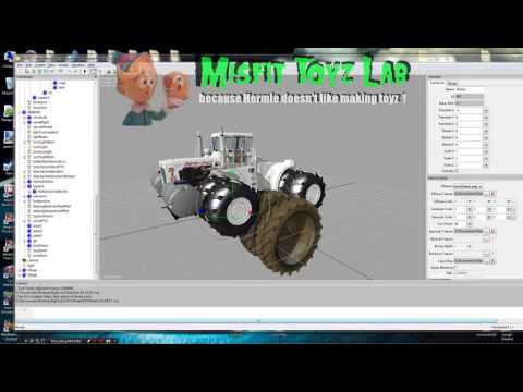 Modding tutorial - Exporting Row Crop Wheels to Big Bud Part 1