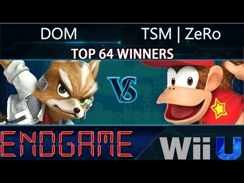 Endgame  TOP 64 WINNERS - DOM (Fox) vs TSM | ZeRo (Diddy Kong)