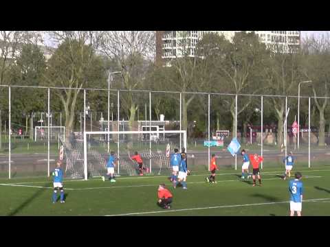 9 nov 2013 Kampong D3 - VV De Meern D4 com 4-1 Prachtige doelpoging Delano