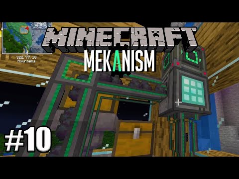 AUTOMATIC CRAFTING & TELEPORTATION!  SURVIVING WITH MEKANISM