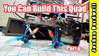 FPV Drone Budget Build Full Tutorial - Part 4 - Final assembly and function check