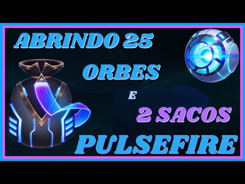 ABRINDO 25 ORBES PULSEFIRE E ROLETANDO SKINS!!!