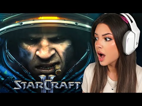 REACTING to Starcraft 2 Wings of Liberty Cinematic