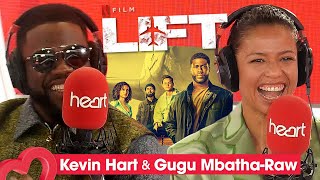 Kevin Hart and Gugu Mbatha-Raw discuss working together on 'Lift'