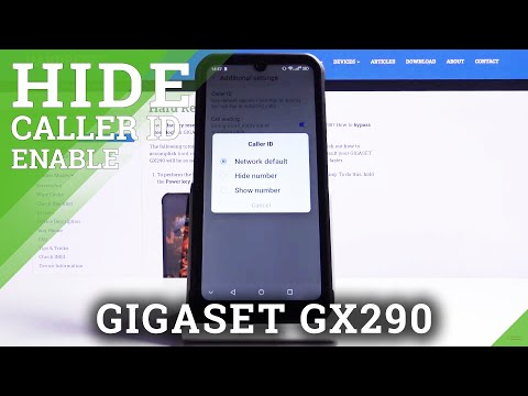 How to Hide Caller ID in Gigaset GX290 – Turn Your Number to Unspecified