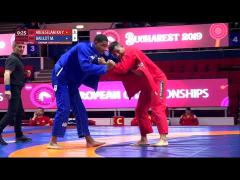 1/4 Men's GP Gi - 77 kg: Y. ABDESELAM KA (ESP) v. M. BAILLOT (FRA)