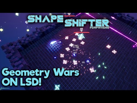 Shape Shifter: Formations - Geometry Wars On LSD [Steam Next Fest]