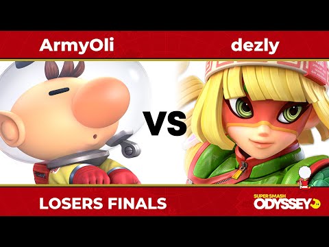 SSO 37 - EVIL | ArmyOli (Olimar, Snake) VS dezly (Min Min) - Losers Finals - SSBU