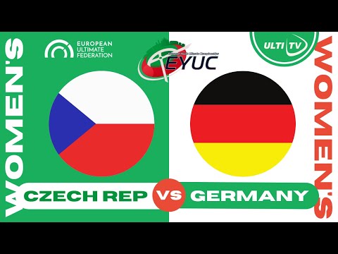 Czech Republic vs Germany — WOMEN'S Pool A — European Youth Ultimate Championships #EYUC2023