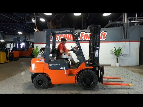 TOYOTA 7-Series 7FGU30 6,000lb LP (Propane) #8623 - Forklift For Sale