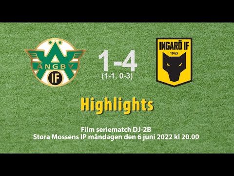 20220606 Ängby-Ingarö DJ-2B 1-4 (1-1, 0-3). Highlights