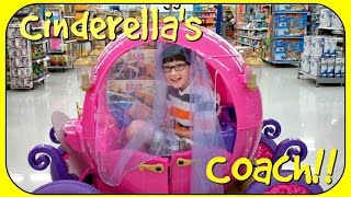 Twins Love Cinderella's Coach