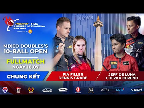 De Luna/Ceteno vs Dennis Grabe/Pia Filler | Final | Indonesia Mixed Doubles 10-Ball Open 2025