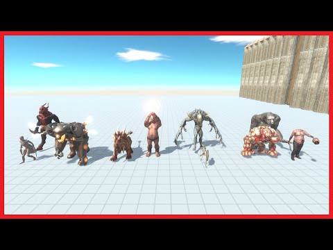 INFERNALS WITH GORO & OLD GORO VS 2x FACTIONS - ANIMAL REVOLT BATTLE SIMULATOR