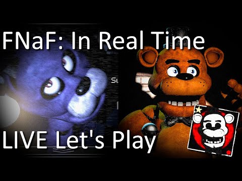 Five Nights at Freddy's: In Real Time [FULL GAME] LIVE | Playing through nights 1 to 7! [Archive]