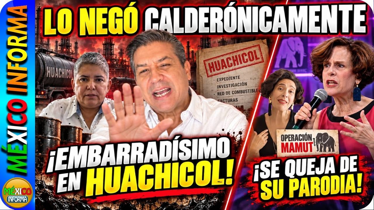 LO NEGÓ CALDERÓNICAMENTE:CABEZA DE VACA EMBARRADÍSIMO DE HUACHICOL.LA DRESSER SE QUEJA DE SU PARODIA
