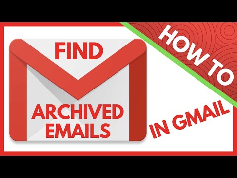 How to Find Archived Emails in Gmail and Move Back to Inbox