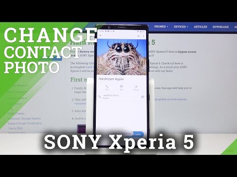 How to Add Photo to Contact in Sony Xperia 5 – Personalize Contact